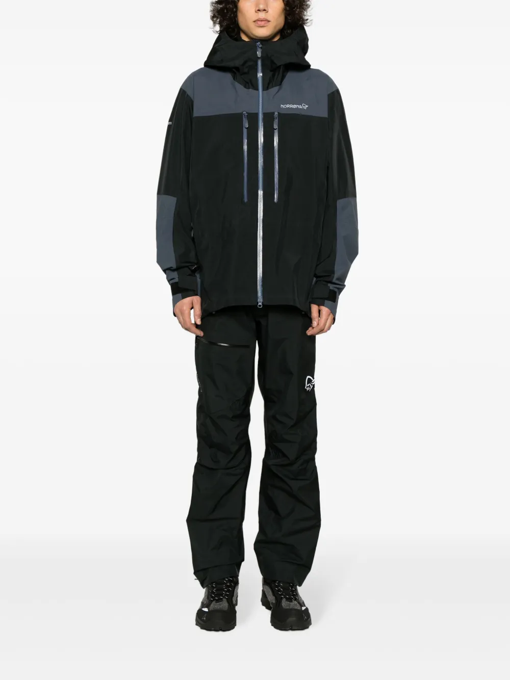 Norrøna Jack met capuchon - Blauw