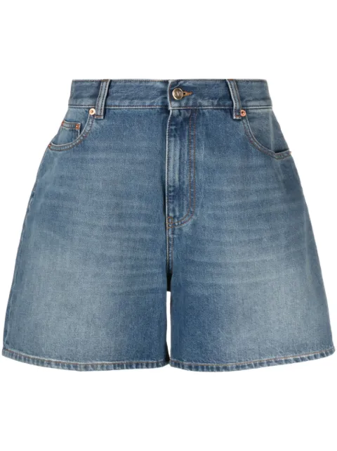 Valentino Garavani VGold denim shorts