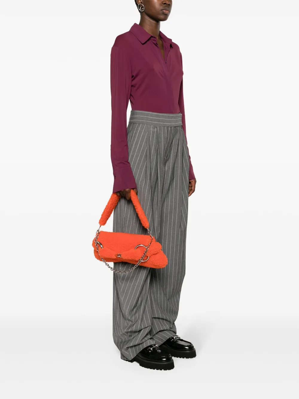 Gucci Horsebit medium schoudertas - Oranje