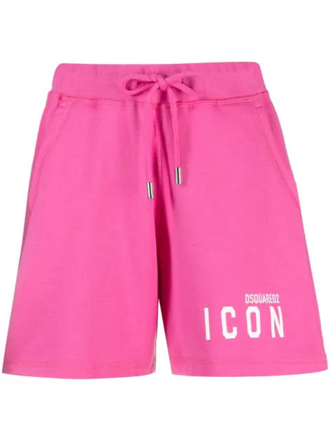 Dsquared2 Icon cotton drawstring shorts