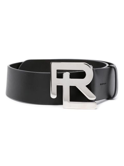 Ralph Lauren Collection ceinture en cuir à logo 