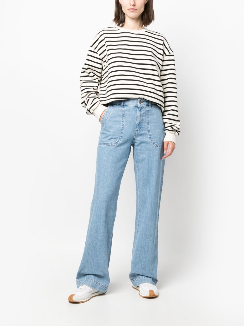 A.P.C. Seaside flared jeans - Blauw