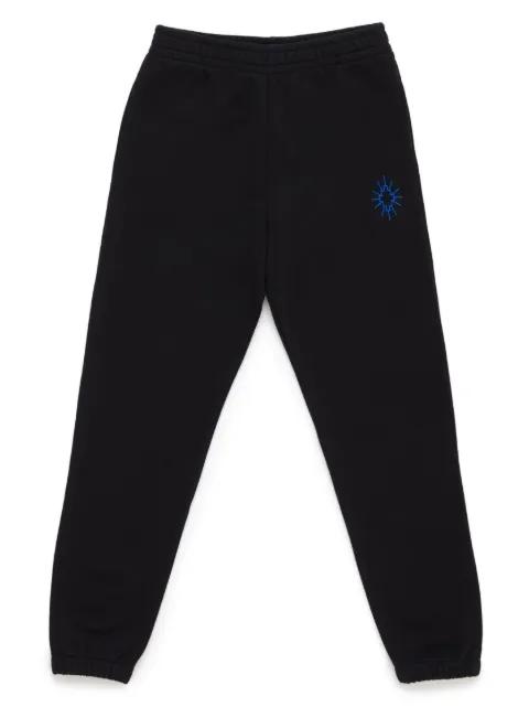 Marcelo Burlon County Of Milan Kids logo-embroidered cotton track trousers