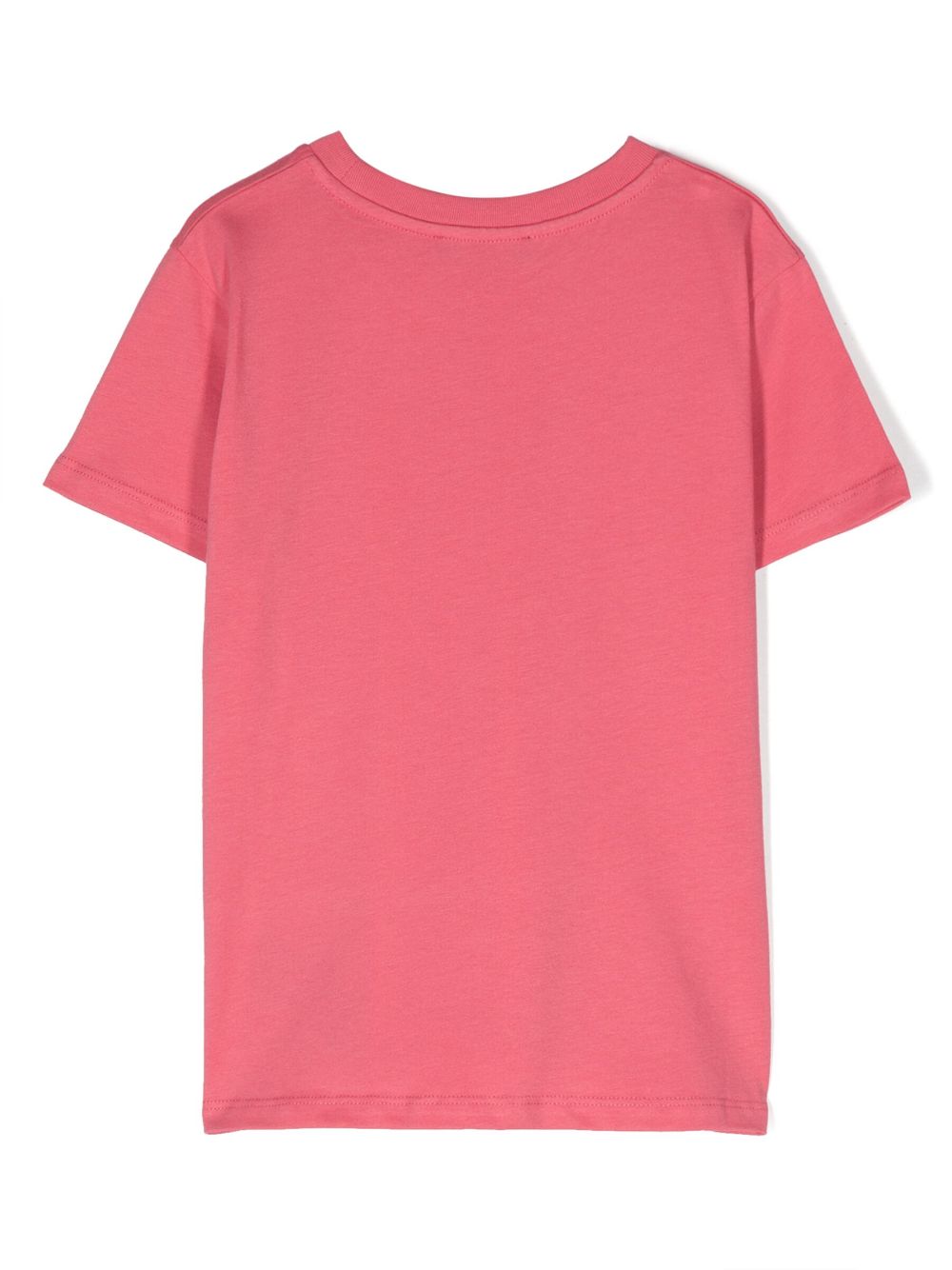 Balmain Kids logo-print cotton T-shirt - Roze