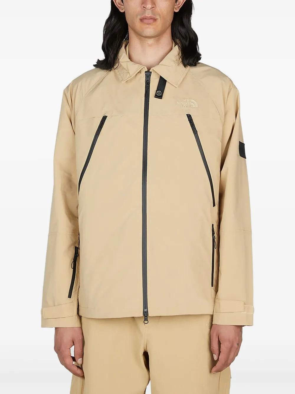 The North Face Black Label logo-embroidered jacket - Toni neutri