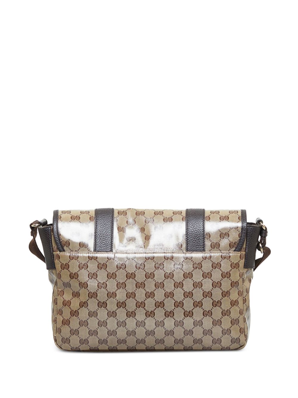 Gucci Pre-Owned GG canvas crossbodytas - Bruin