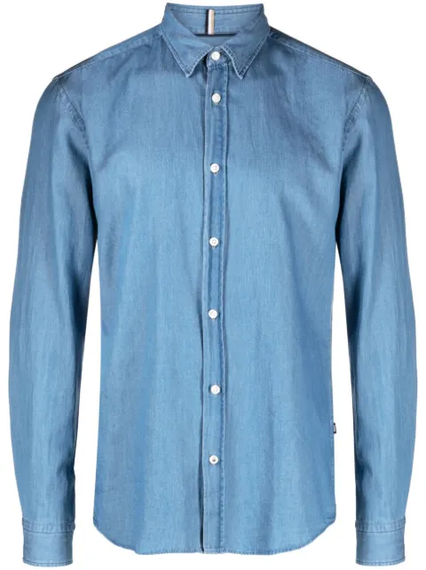 BOSS Roan Kent chambray shirt
