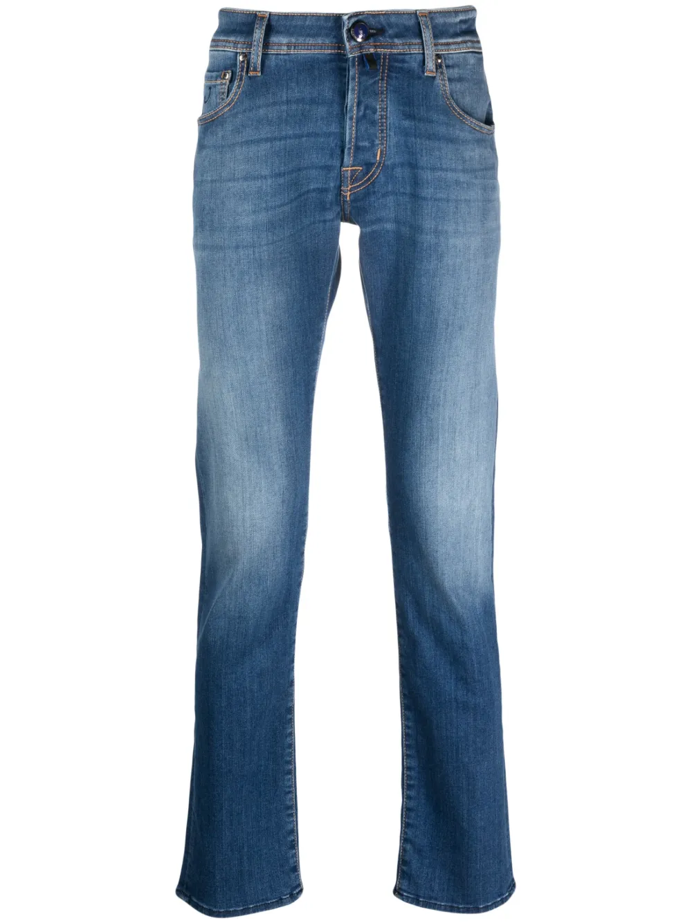 Jacob Cohën mid-rise slim-fit jeans