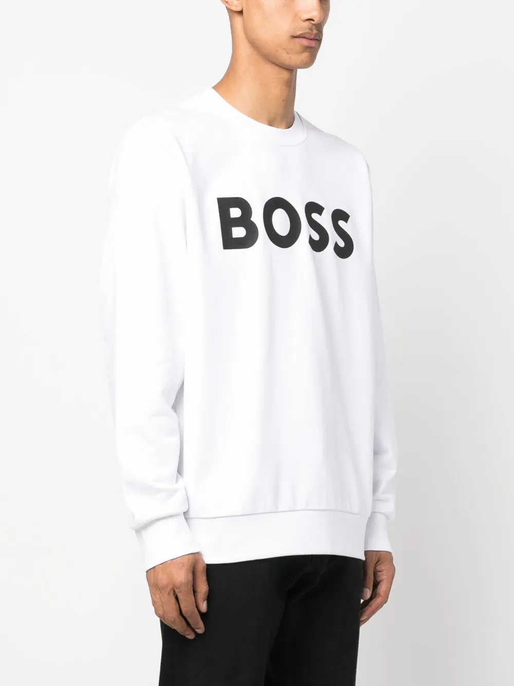 Hugo Boss Logo Crewneck Sweatshirt ニットウェア＆スウェットシャツ-