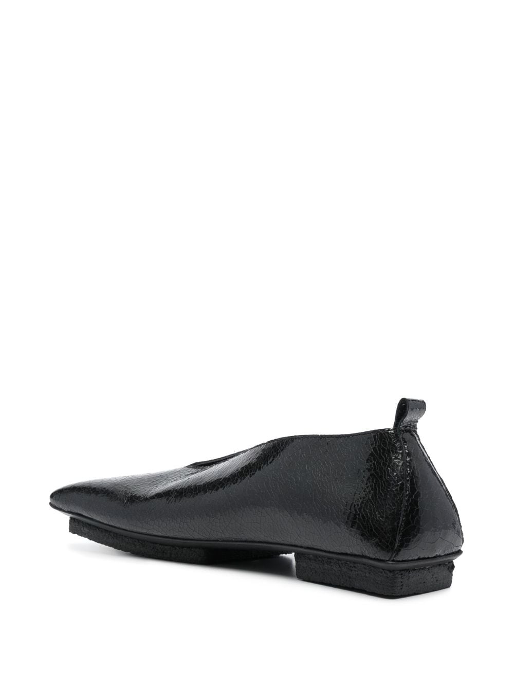 Shop Uma Wang 15mm Square-toe Ballerina Shoes In Black