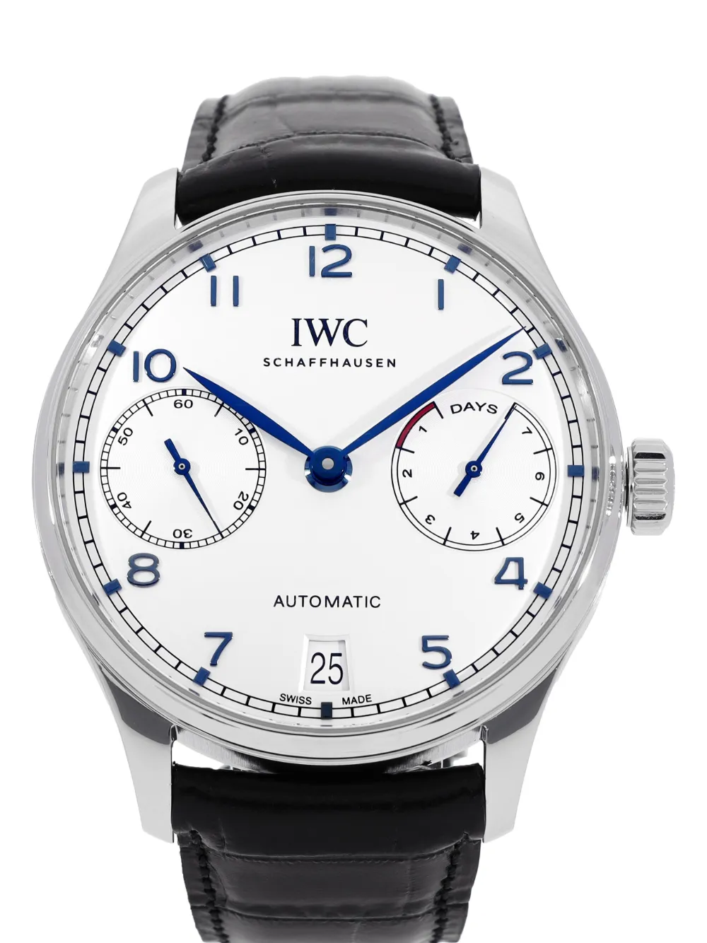 IWC Schaffhausen 2016 pre-owned Portugieser Automatic 42mm - SILVER