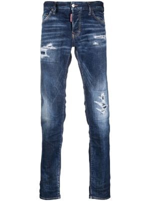 Dsquared2 slim-fit distressed-finish Jeans - Farfetch