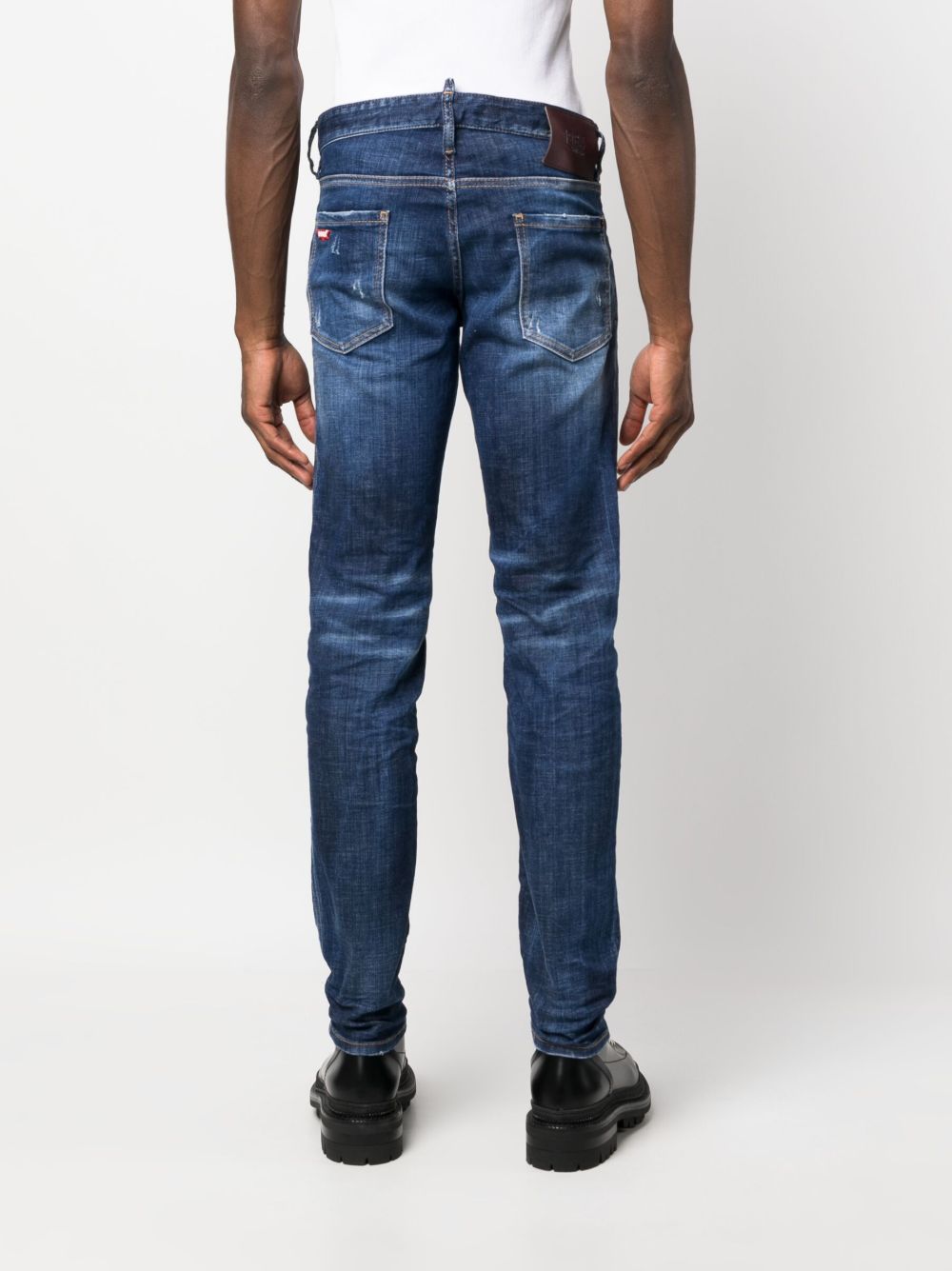 DSQUARED2 slim-fit distressed-finish jeans Men