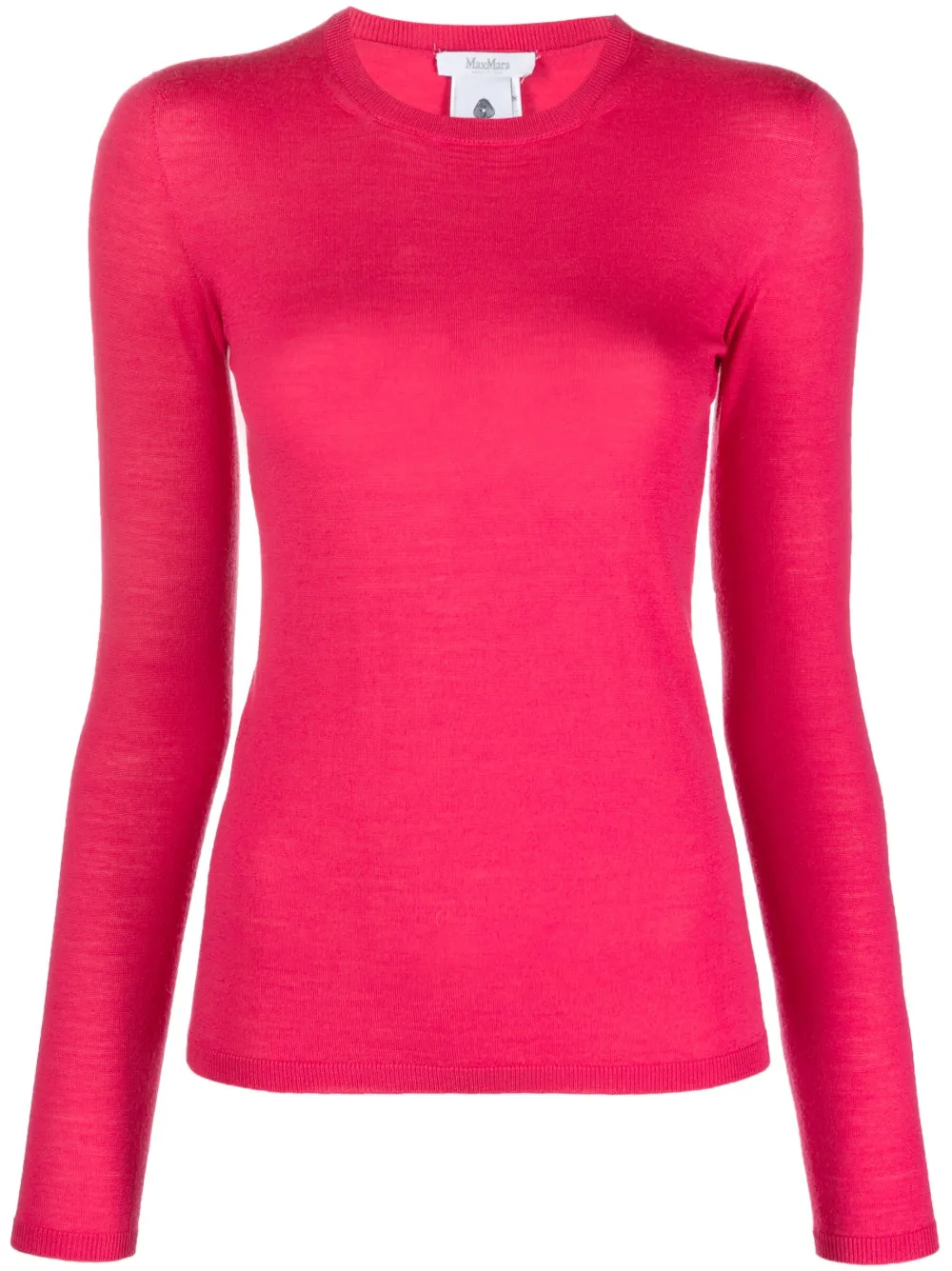 Max Mara リブニット トップ - ピンク Max Mara リブニット トップ - ピンク