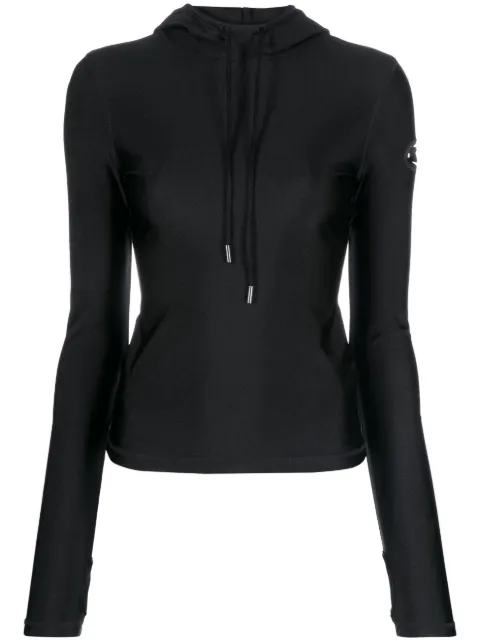 Diesel cut-out logo hoodie