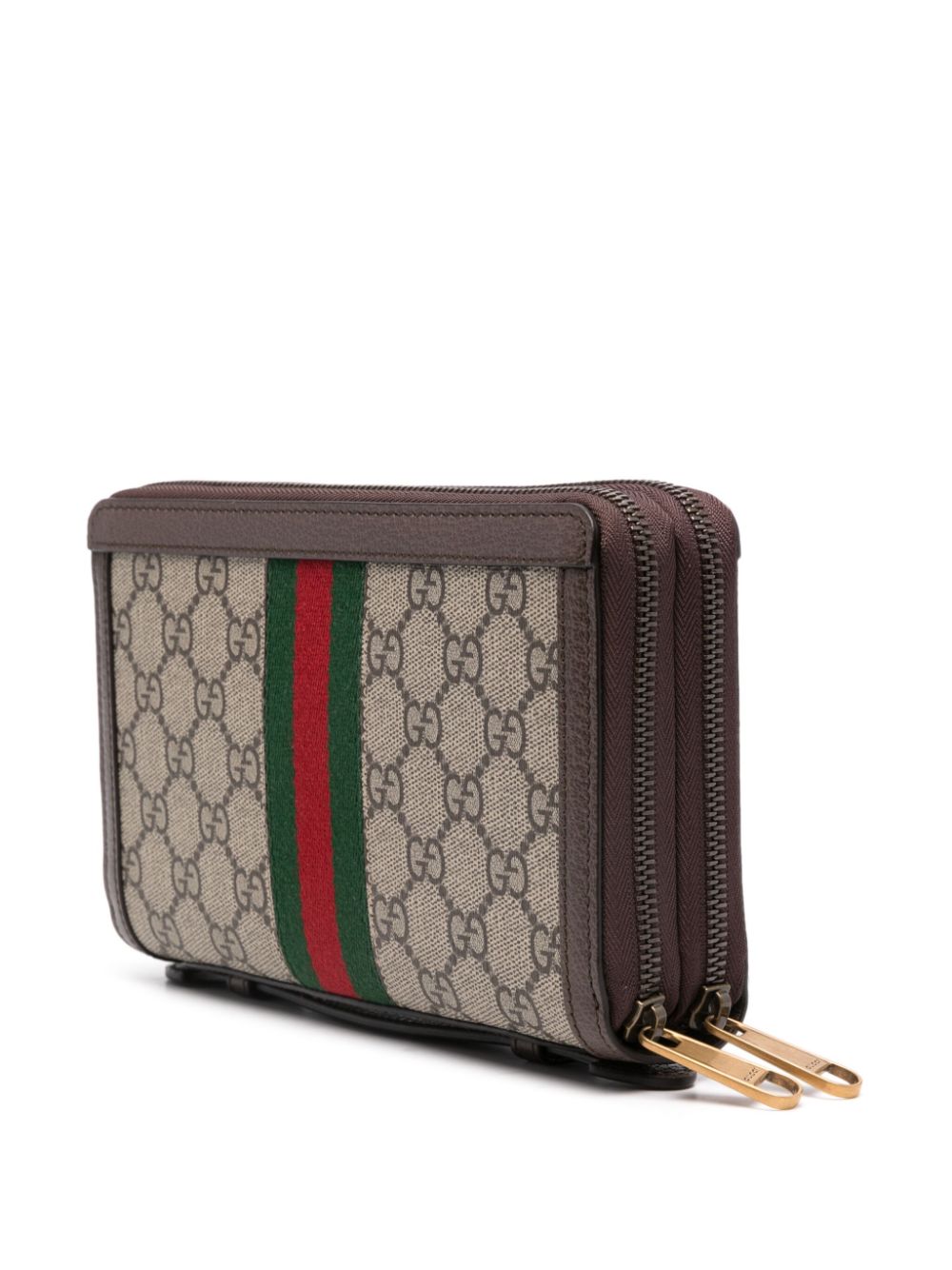 Gucci Ophidia GG travel case - Neutrals