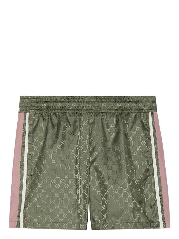 Gucci Kids monogram-jacquard Denim Shorts - Farfetch