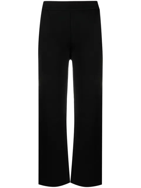 'S Max Mara tapered cotton-jersey trousers