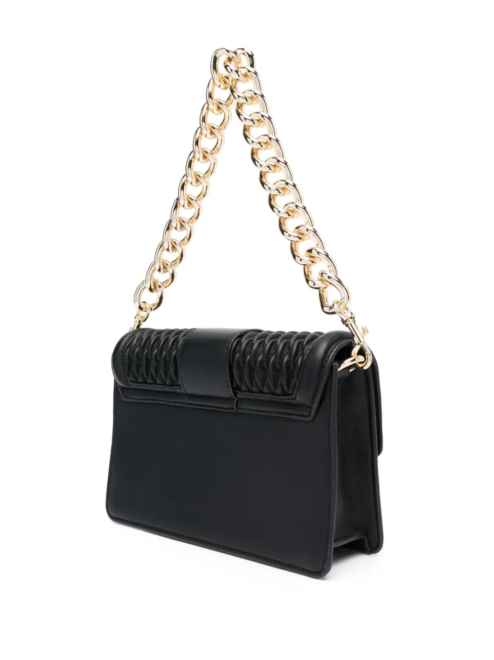 Versace Jeans Couture Schoudertas met barokgesp Zwart