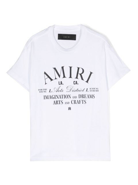 AMIRI KIDS - logo-print cotton T-shirt