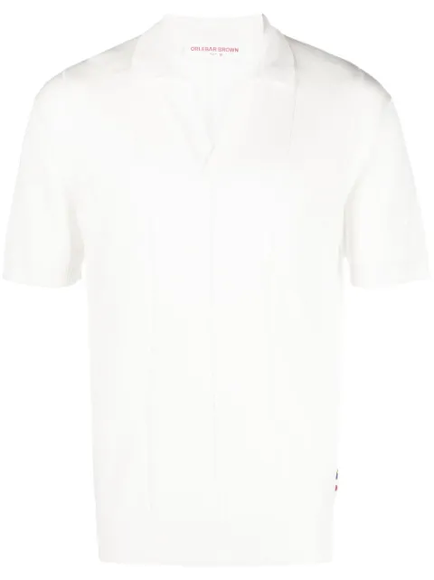 Orlebar Brown Horton split-neck polo shirt