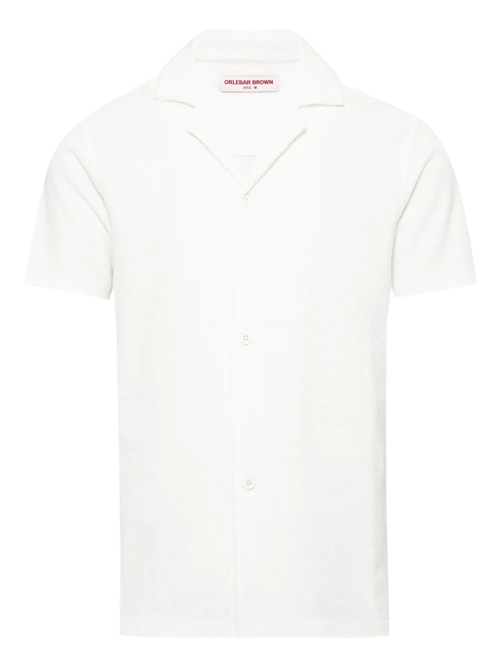 Orlebar Brown Howell organic cotton shirt | White | Image 1