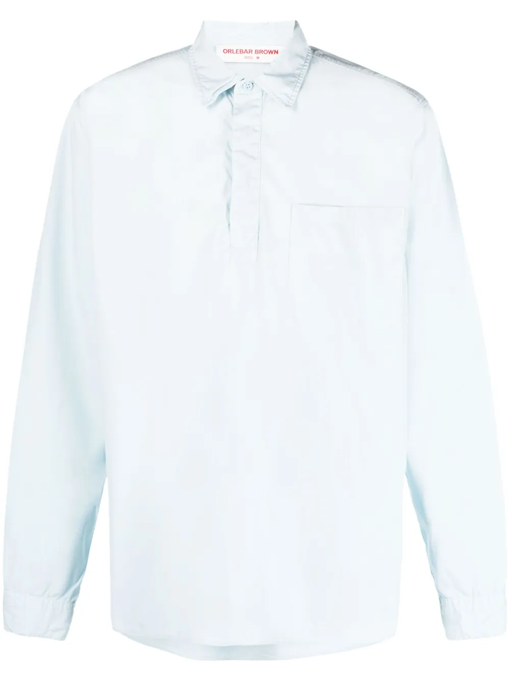 Orlebar Brown Shanklin organic-cotton shirt | Blue | Image 1