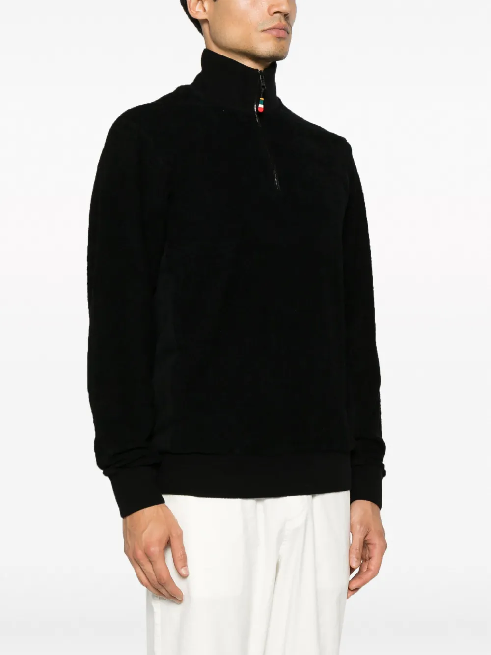 Orlebar Brown Sweater met rits Zwart