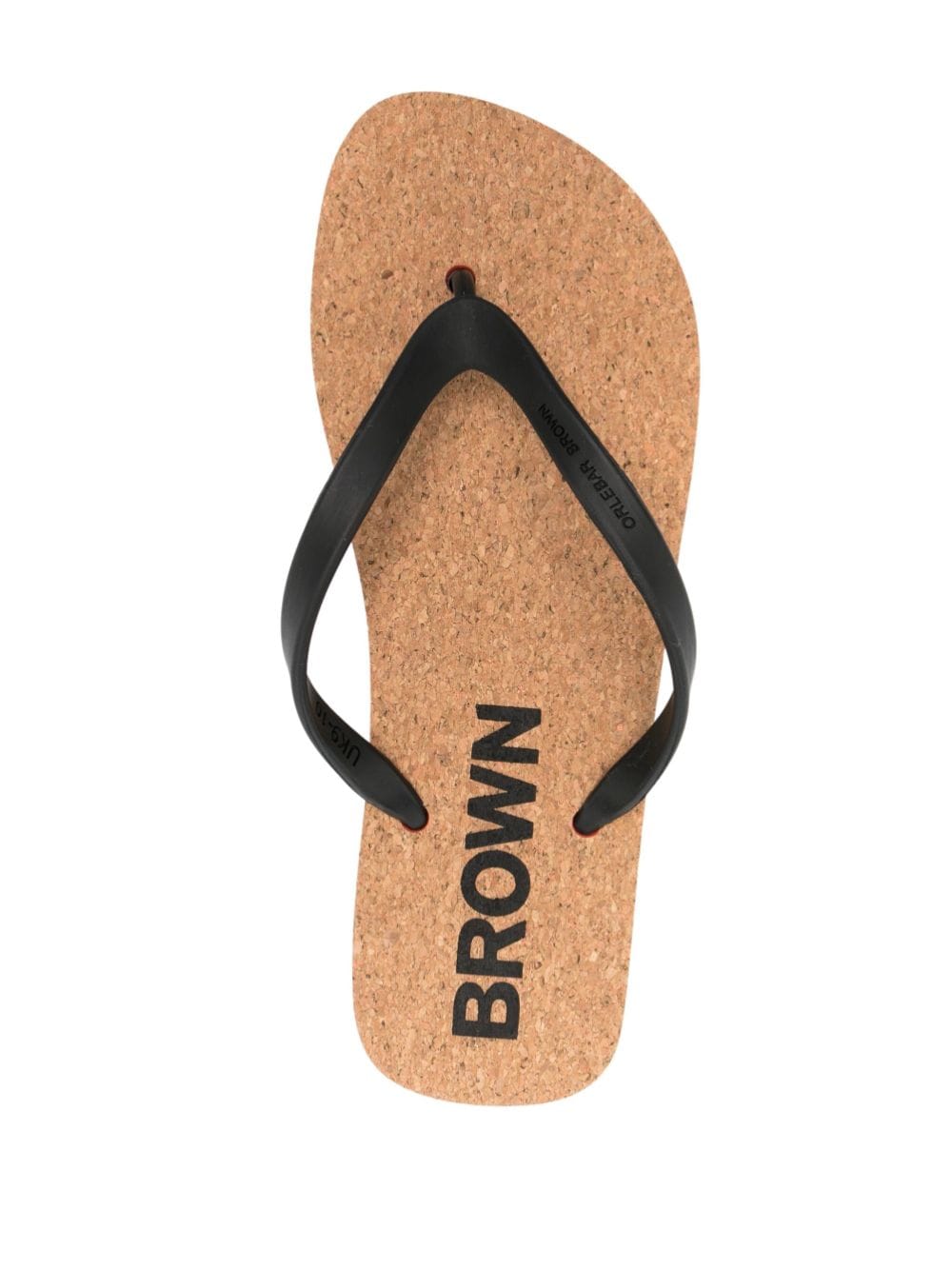 Shop Orlebar Brown Haston Flip Flops In Black