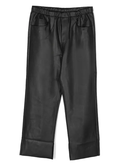 MM6 Maison Margiela Kids straight-leg elasticated-waist trousers