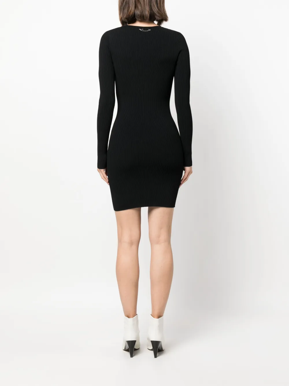 Cheap DSQUARED2 cut-out detail long-sleeve minidress Women