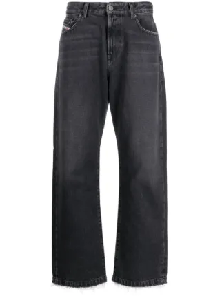Diesel ワイドジーンズ | ブラック | FARFETCH JP
