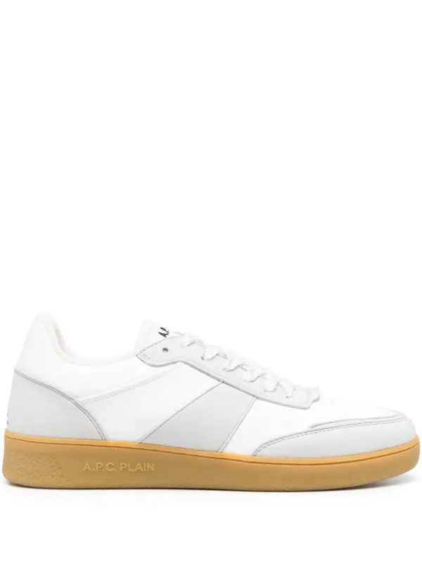 A.P.C. レースアップ スニーカー | ホワイト | FARFETCH JP