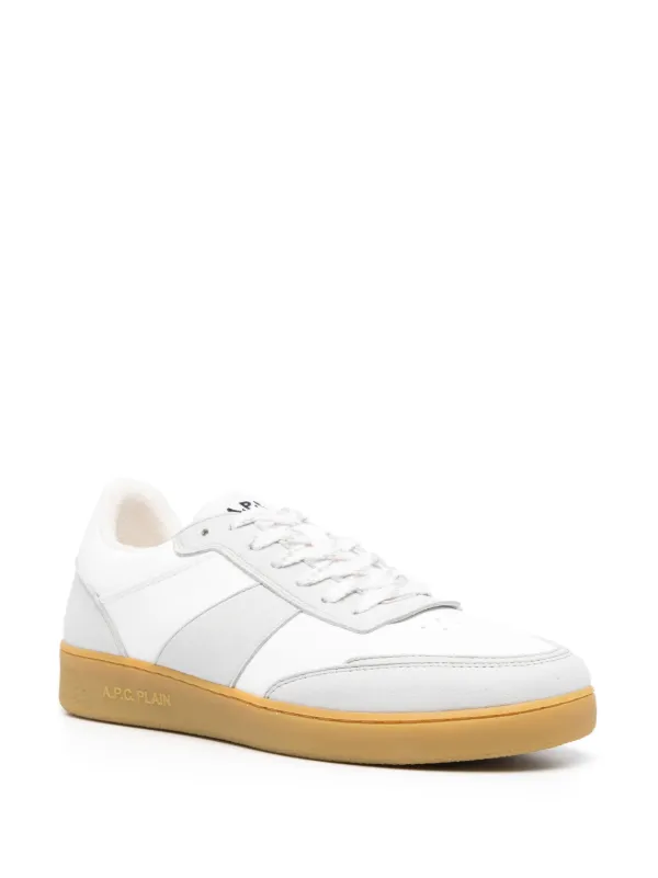 A.P.C. レースアップ スニーカー | ホワイト | FARFETCH JP