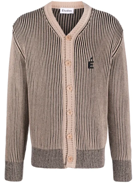 Etudes Boris ribbed-knit cardigan 