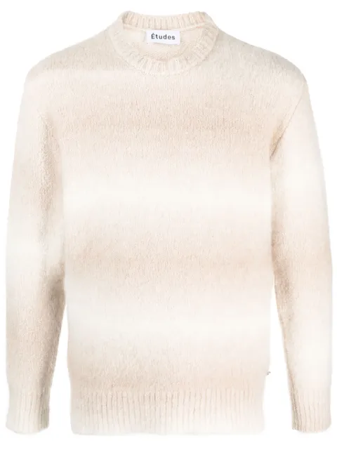 Etudes alpaca-blend crew neck jumper