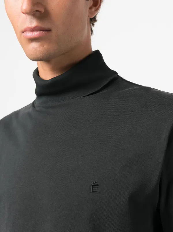 Cotton roll clearance neck jumper mens