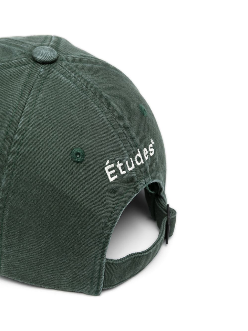 Etudes Booster cotton baseball cap - Groen
