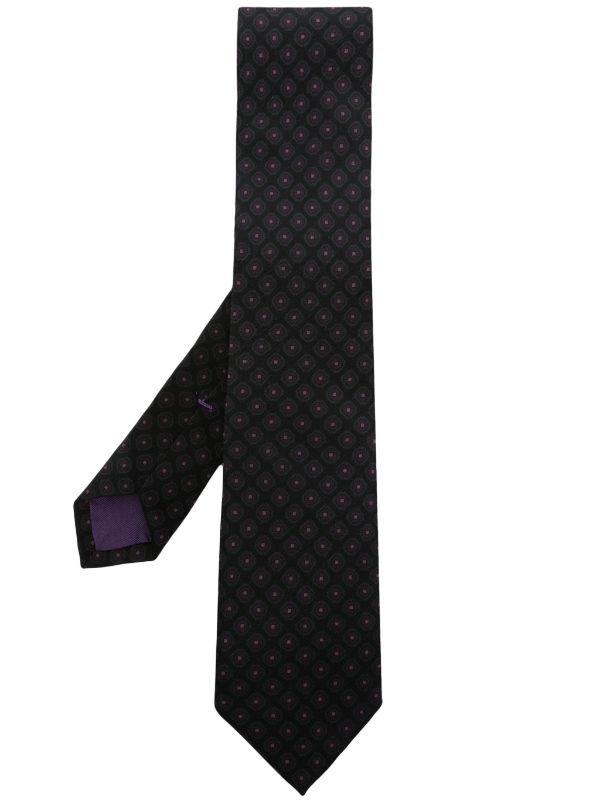 Louis Vuitton Pattern Print Tie