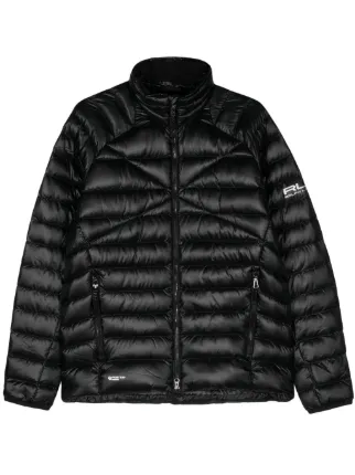 RLX Ralph Lauren logo-print Quilted Jacket | Black | FARFETCH