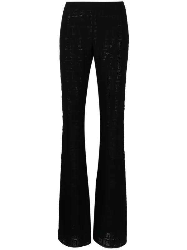 【関税＆送料込み】Givenchy Flared Trousers Givenchy high-waisted Flared Trousers | Black | FARFETCH