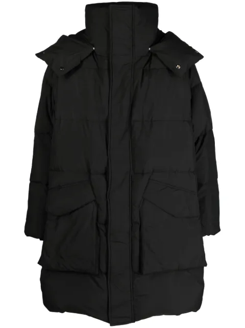 Études Studio Ile detachable-hood padded coat
