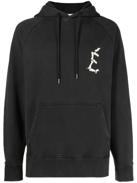 Études Studio logo-print drawstring hoodie