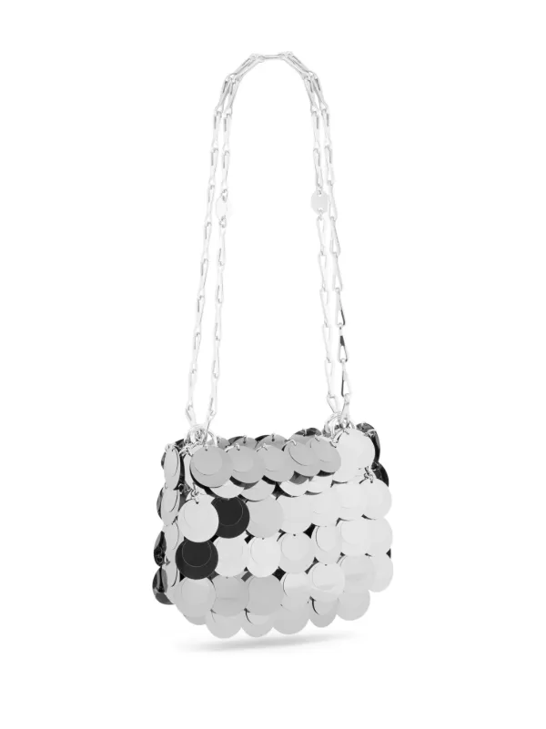 バッグ・カバンその他 RABANNE Woman Mini bag Silver 25ESS0137PLX165 M042 RABANNE Woman Mini bag Silver 25ESS0137PLX165 M042