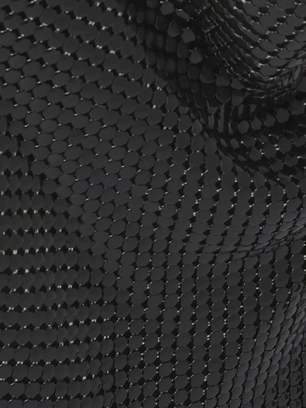 Rabanne Pixel Mesh Tote Bag | Black | FARFETCH CY