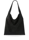 Rabanne Pixel mesh tote bag - Black