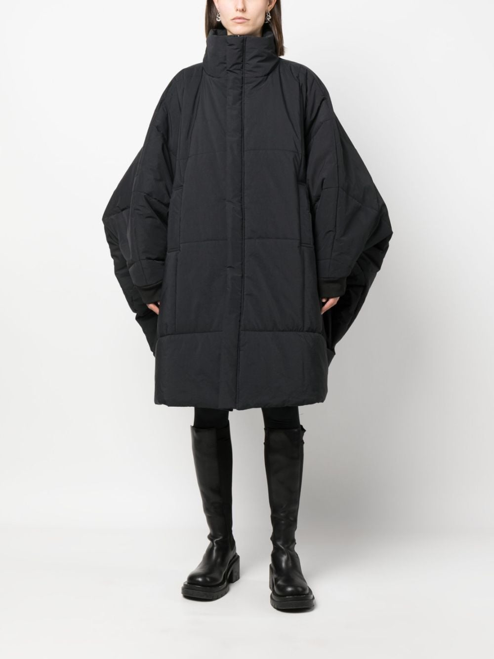 Henrik Vibskov Oversized jas - Zwart