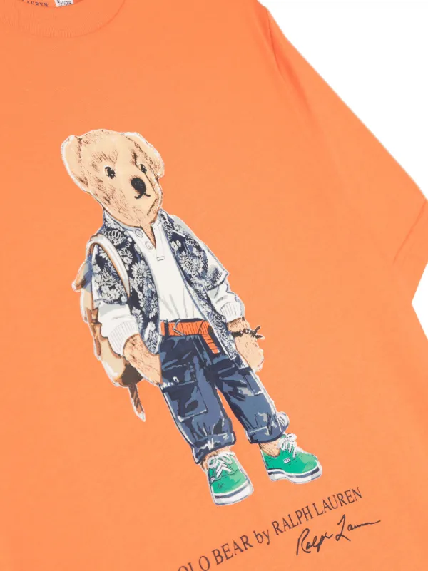 Ralph lauren hotsell t shirt orange
