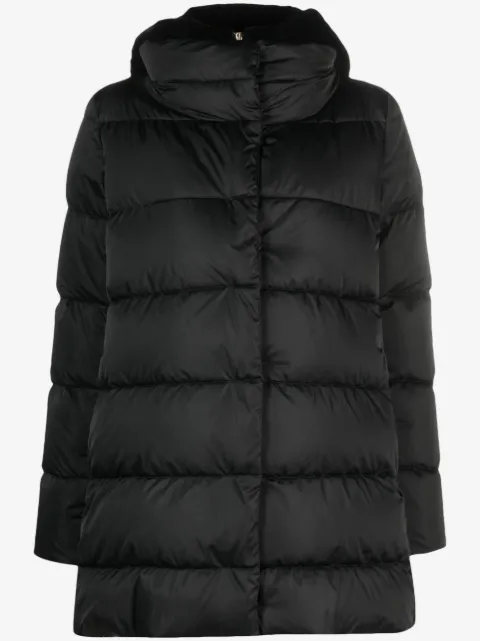 Herno hooded quilted coat