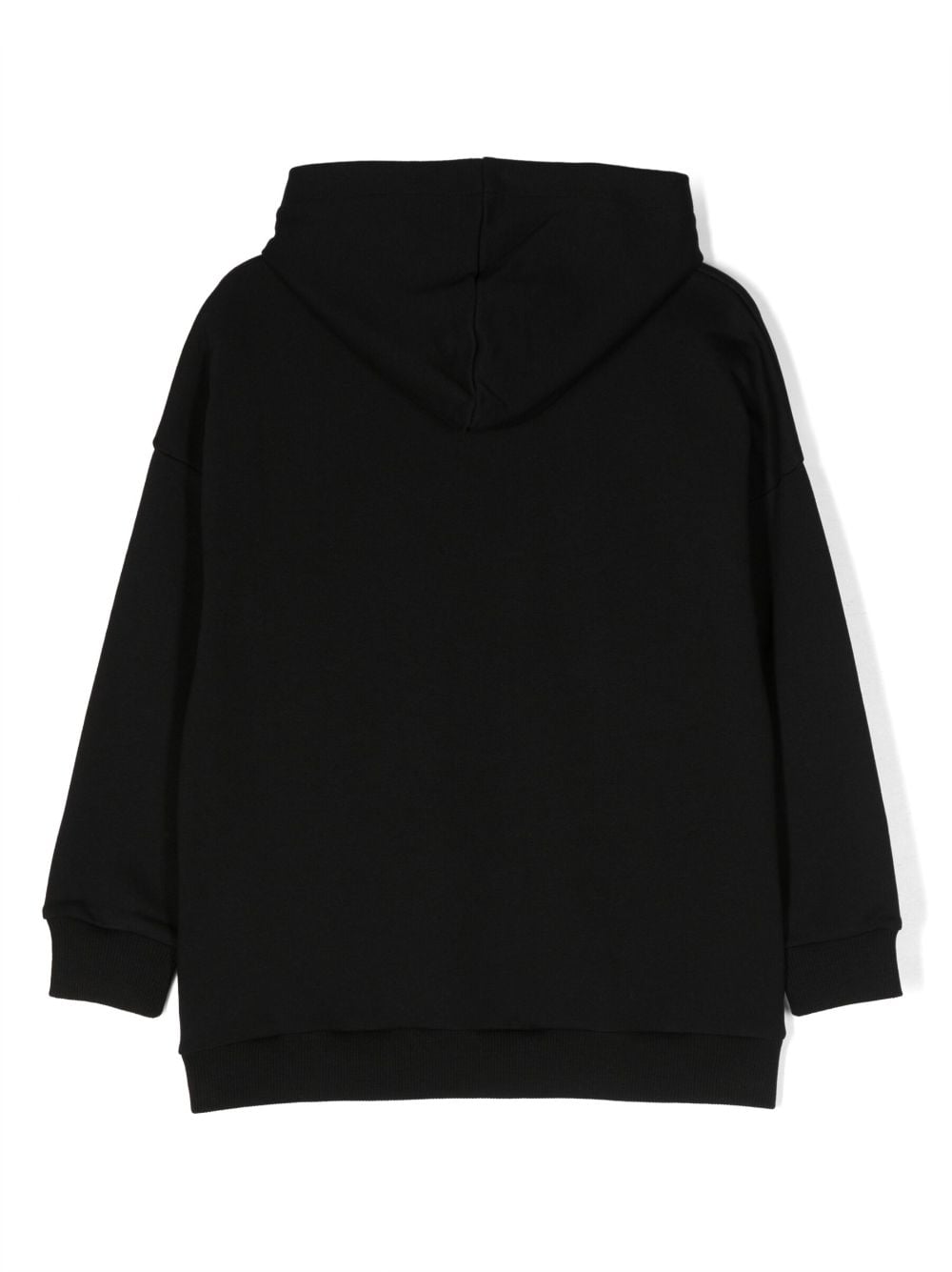Shop Missoni Logo-print Cotton Hoodie In Black